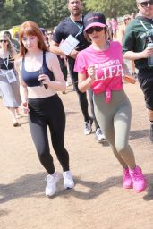 Cheryl Tweedy and Nicola Roberts - London Bridges Charity Walk 07/24/2022
