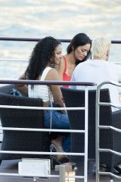 Christina Milian - Dinner Cruise in Paris 07/17/2022