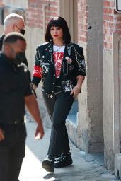 Demi Lovato - Leaving the Kimmel Theater in Hollywood 07/14/2022