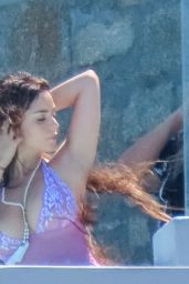 Demi Rose on the Island of Mykonos 07/26/2022