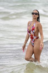 Draya Michele in a Swimsuit   Miami 07 17 2022   - 76