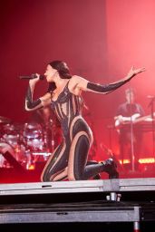 Dua Lipa - Performing at Lollapalooza in Chicago 07/29/2022