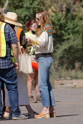 Emma Stone - "The Curse" Set in Santa Fe 07/08/2022
