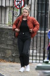 Eve Hewson - Filming a New John Carney Film in Dublin 07/25/2022