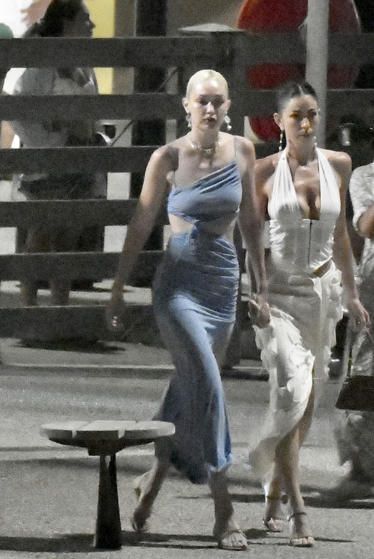 Gigi Hadid and Leah McCarthy at the Harbor of Saint Tropez 07/24/2022