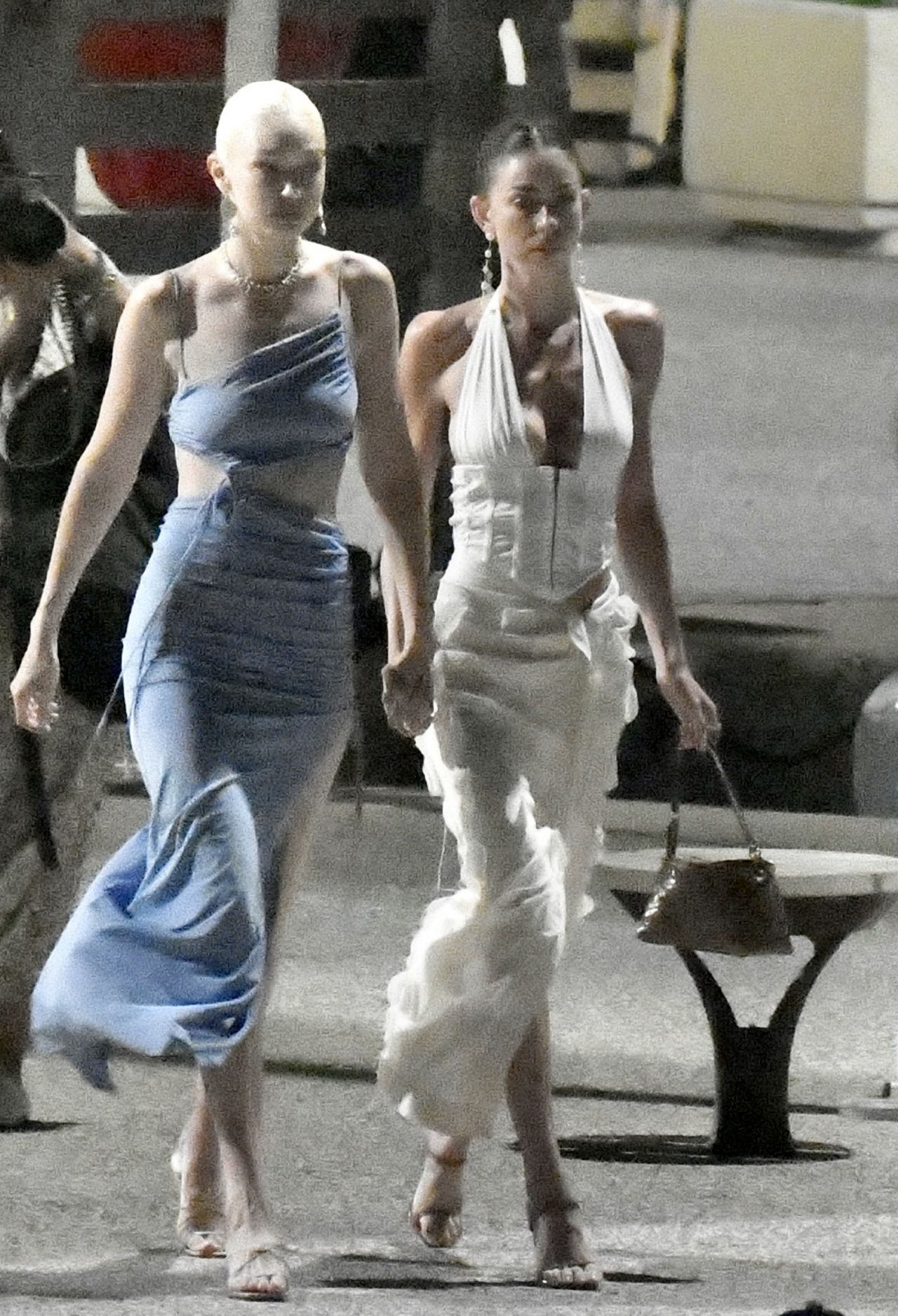 Gigi Hadid and Leah McCarthy at the Harbor of Saint Tropez 07/24/2022