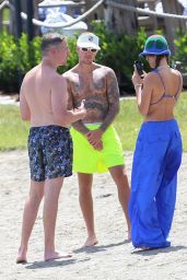 Hailey Rhode Bieber and Justin Bieber at a Lake in Idaho 07/05/2022