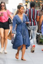 Halle Berry - Heading to the Movie Set in New York 07/13/2022