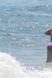 Hilary Duff in a Bikini - Celebrating the 4th of July in Malibu 07/05/2022