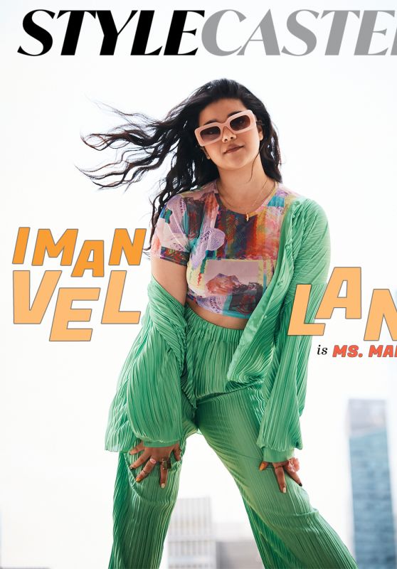 Iman Vellani - Ms. Marvel Stylecaster July 2022