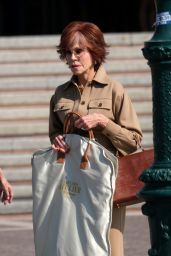 Jane Fonda, Diane Keaton, Candice Bergen and Mary Steenburgen - Filming "Book Club 2" in Venice 07/11/2022