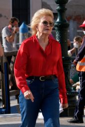 Jane Fonda, Diane Keaton, Candice Bergen and Mary Steenburgen - Filming "Book Club 2" in Venice 07/11/2022