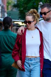 Jennifer Lawrence and Cooke Maroney in New York 07 09 2022   - 14