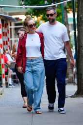 Jennifer Lawrence and Cooke Maroney in New York 07 09 2022   - 82