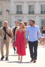 Jennifer Lopez and Ben Affleck   Pont du Carrousel 07 24 2022   - 31