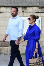 Jennifer Lopez and Ben Affleck Visited the Musée de l