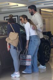 Jennifer Lopez Shopping for a New Rolls-Royce in Beverly Hills 07/02/2022