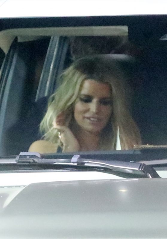 Jessica Simpson - Leaving the Sunset Tower Hotel in West Hollywood 07/10/2022