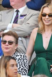 jodie comer attends the women's singles final during the 2022 wimbledon  championship in london, uk-090722_4