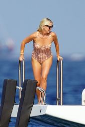 Julia Carey on Vacation in St-Tropez 07/15/2022