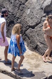 Kate Hudson in Orange Bikini - Positano 07/05/2022