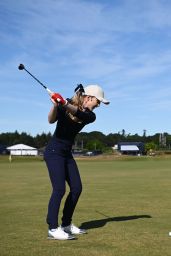 Kathryn Newton - The Celebrity Fourball at St Andrews Old Course in Scotland 07/10/2022