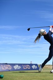 Kathryn Newton - The Celebrity Fourball at St Andrews Old Course in Scotland 07/10/2022