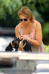 Katie Couric in The Hamptons, NY 07/08/2022