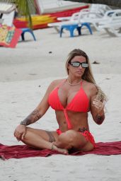 Katie Price on the Beach in Thailand 07/03/2022