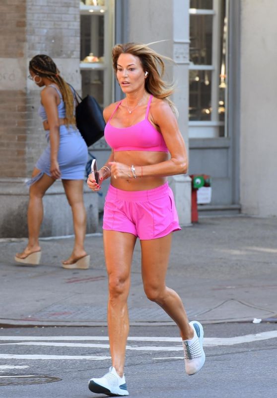 Kelly Bensimon in Jogging Outfit 07/20/2022