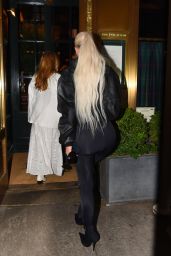 Kim Kardashian at the Polo Bar Restaurant in Manhattan 07/13/2022