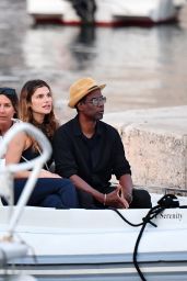 Lake Bell and Chris Rock   Exploring and Sightseeing in the Old City Harbor of Dubrovnik 07 22 2022   - 76