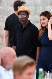 Lake Bell and Chris Rock   Exploring and Sightseeing in the Old City Harbor of Dubrovnik 07 22 2022   - 94