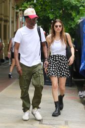 Lake Bell and Chris Rock - Out in New York 07/24/2022
