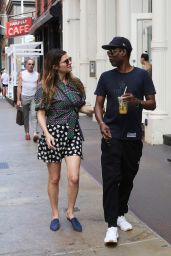 Lake Bell and Chris Rock - Shopping in NYC 07/24/2022