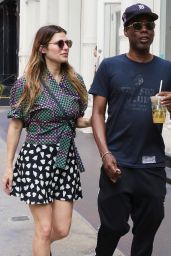 Lake Bell and Chris Rock - Shopping in NYC 07/24/2022
