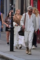 Lottie Moss with ex Partner Sam Prince in London 07/07/2022
