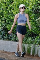 Lucy Hale - Hike in Studio City 07/14/2022