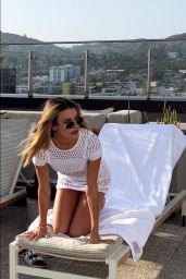 Madison Reed in a White Bikini June 2022   - 4