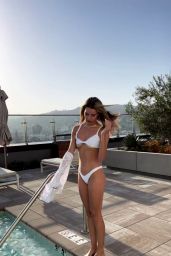 Madison Reed in a White Bikini June 2022   - 20