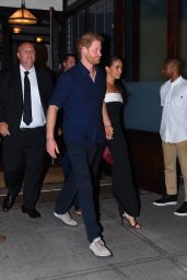 Meghan Markle and Prince Harry - Leaves Locanda Verde in New York 07/18/2022
