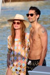 Millie Mackintosh With Husband Hugo Taylor at the Beach on Corfu Island 07/23/2022