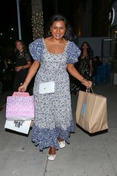 Mindy Kaling - Celebrates her 43rd Birthday in Beverly Hills 06/29/2022