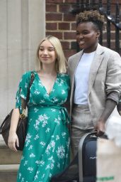 Nicola Adams and Ella Baig   Leaving Lindo Wing 07 15 2022   - 79