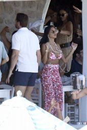 Nicole Scherzinger on the Beach in Mykonos 06/30/2022