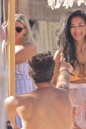 Nicole Scherzinger - Principote Beach Mykonos 07/02/2022 (more photos)