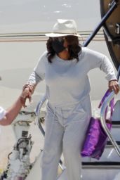 Oprah Winfrey - Arrives Back in Santa Barbara 07/17/2022
