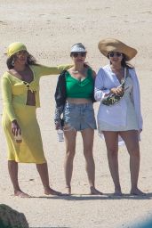 Priyanka Chopra Wears a Colorful All-Yellow Beach Ensemble 07/17/2022
