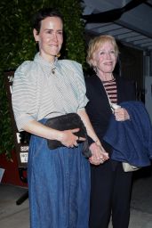 Sarah Paulson and Holland Taylor - Leaving Giorgio Baldi Restaurant in Santa Monica 07/02/2022