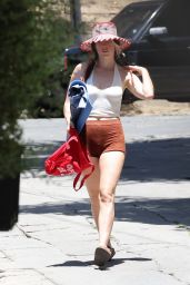 Scout Willis in Short Shorts in Los Angeles 07/02/2022